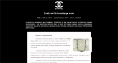 Desktop Screenshot of fashionclhandbags.com