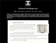 Tablet Screenshot of fashionclhandbags.com